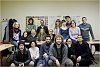Antonio Speranza (UFZ, Lipsia) con il gruppo del corso di tedesco